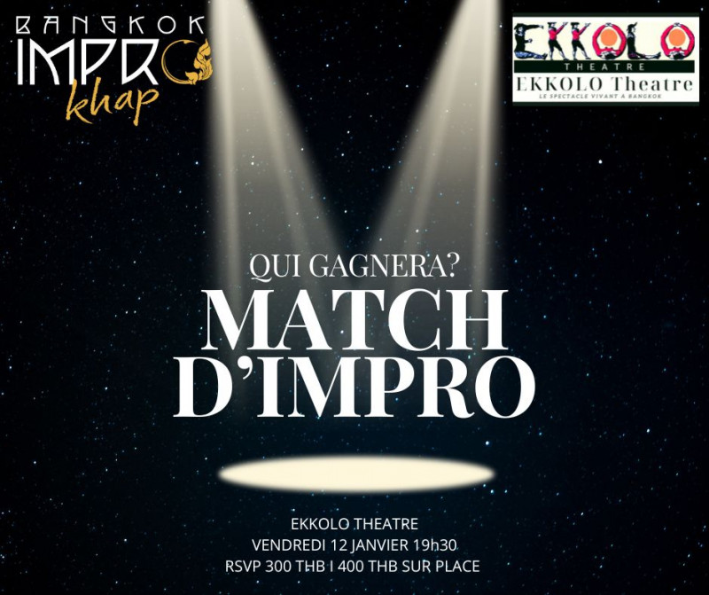 MATCH D'IMPRO - les Improkhaps sur scène