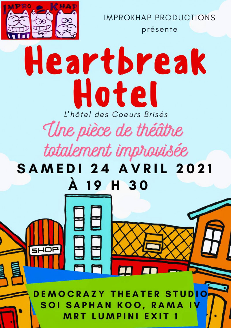 Theatre Improvise "l'hôtel des coeurs brisés"